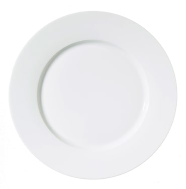 METRO Professional Plato llano Fine Dining, porcelana, Ø 30 cm, blanco