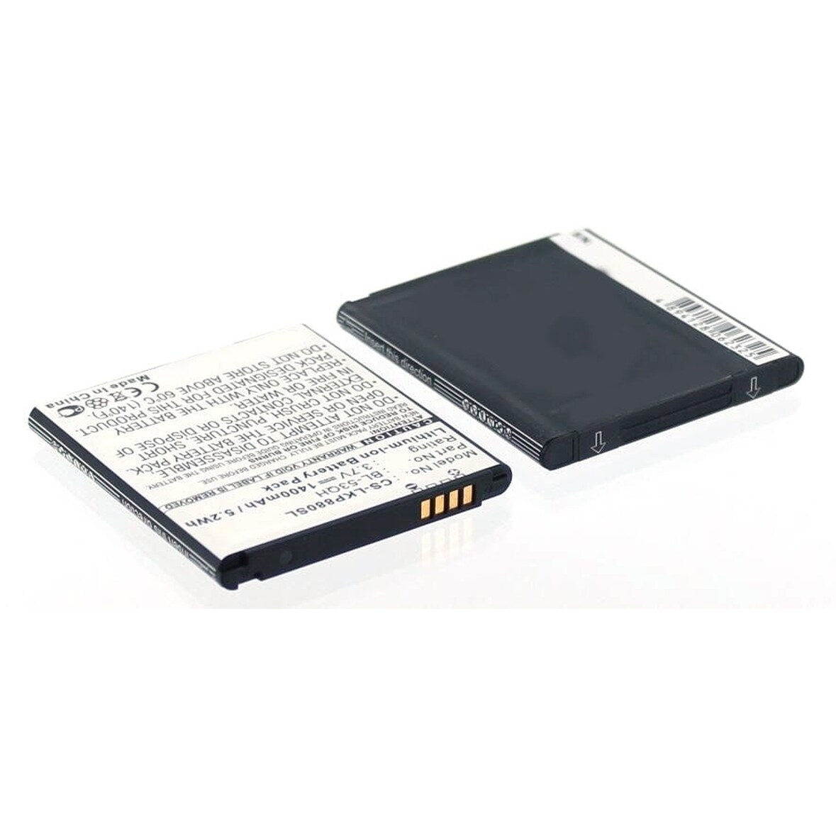 Akku für LG Electronics P880 Optimus 4X HD Li-Ion 3,7 Volt 1400 mAh schwarz