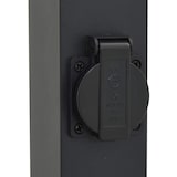 thumbnail of vidaXL Pollerleuchten mit Steckdose 3 Stk. 110 cm Schwarz IP44
