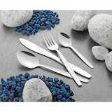 thumbnail of 200-tlg. Sparset MONITA, Edelstahl 18/0, trowalisiert, Messer aus Klingenstahl. enthält je 40 Menümesser, Menülöffel, Menügabeln,