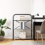 thumbnail of vidaXL Regal Grau Sonoma 80 x 30 x 109 cm Holzwerkstoff