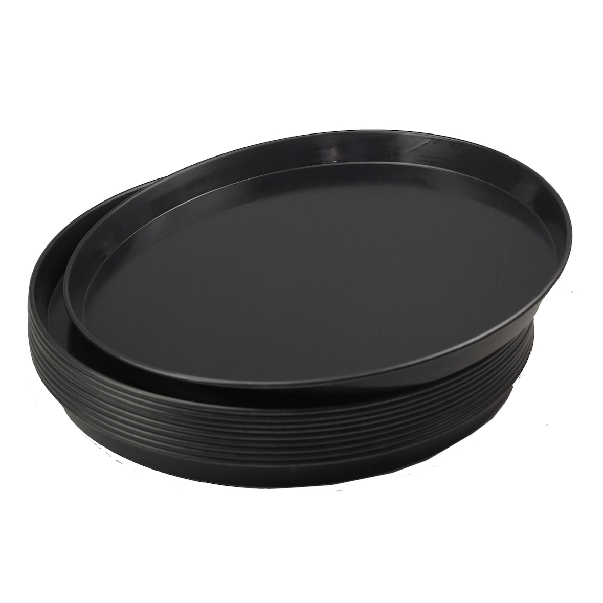 10 Stück Pizzablech rund aus Blaublech Ø 50cm schwere Profiqualität