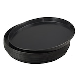 thumbnail of 10 Stück Pizzablech rund aus Blaublech Ø 50cm schwere Profiqualität