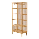 thumbnail of Helloshop26 - Portant à vêtements bambou 185 x 80 x 45 cm naturel 03_0008145