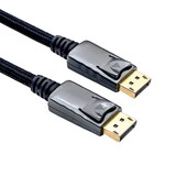 thumbnail of ROLINE DisplayPort Kabel, DP-DP, v1.2, ST - ST, schwarz-metallic, 3 m