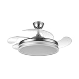 thumbnail of IluminaShop Ventilador de Techo LED Niquel 59W  Metal / ABS / Policarbonato Motor DC Temporizador