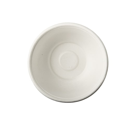 PAPSTAR 50 Schalen, Zuckerrohr "pure" 200 ml Ø 11,2 cm · 4,2 cm weiss