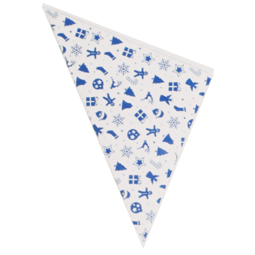 Nette 1000 Spitztüten Weihnachten blau Mandeltüten  19cm 125g