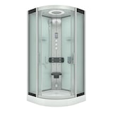 thumbnail of Dampfdusche Duschkabine Sauna Dusche D58-20M3-EC 100x100 cm mit 2K Scheiben Versiegelung
