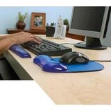 thumbnail of Fellowes Tastatur-Handgelenkauflage Crystals™ Gel Blau