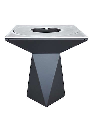 Braciere da giardino, Barbecue con griglia con gambe in acciaio - G1 grafite