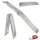 thumbnail of Auffahrrampe Verladerampe klappbar Rampe Laderampe Schiene 340 kg Alu R1