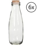 thumbnail of Melkfles met kurk - Ideaal voor o.a. Bed & Breakfast of Horeca - waterfles  Melkfles of sapfles - 500ml -  6 Stuks