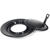 thumbnail of Barbecue gaz Grill 2en1 Réchaud gaz piézo 2200 W + 4 cartouches gaz butane KEMPER
