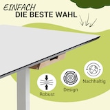 thumbnail of bümö Schreibtisch Organizer Schublade aus Bambus - extra kleine Unterbau Ablage für Stifte, Smartphones & Co. - einfach unter dem Tisch montierbar,
