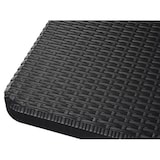 thumbnail of Chaise pliante, résistant aux intempéries, aspect rotin, max. 300 kg, noir, robuste, chaise extérieur, terrasse, jardin, pliable et confortable