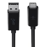 thumbnail of Belkin USB 3.1 SuperSpeed+ Kabel, USB-C auf USB-A, Schwarz