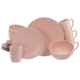 thumbnail of CreaTable Soft Touch Peach Kombiservice 16-tlg Steinzeug