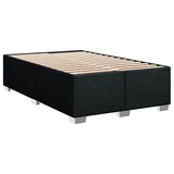 thumbnail of vidaXL Boxspringbett mit Matratze Schwarz 120x190 cm Stoff