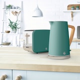thumbnail of SWAN STP2090GRENEU Set Frühstückskocher, kabellos, 1,7L Toaster Breitschlitz 2 Nordic grün, Grün, 2200W