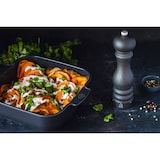 thumbnail of PEUGEOT Keramik Auflaufform APPOLIA 28cm Quadratisch Schiefergrau Spülmaschinenfest