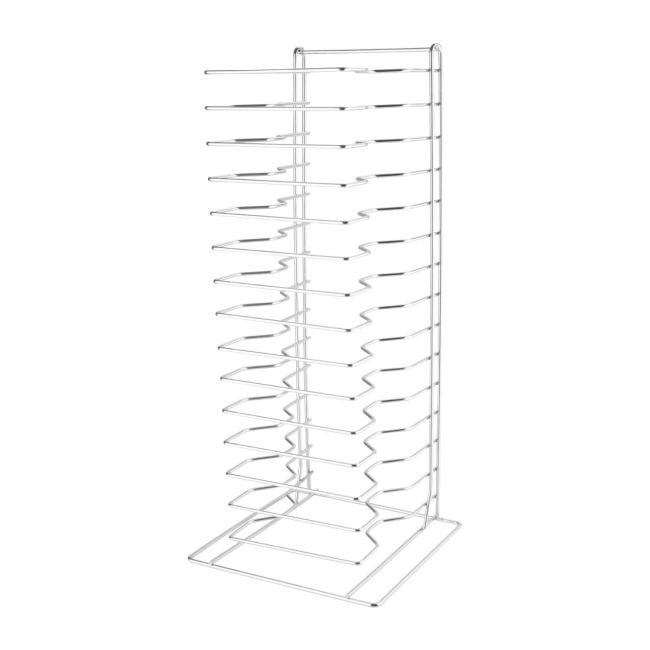 Soporte Vogue para bandejas de pizza de 15 niveles