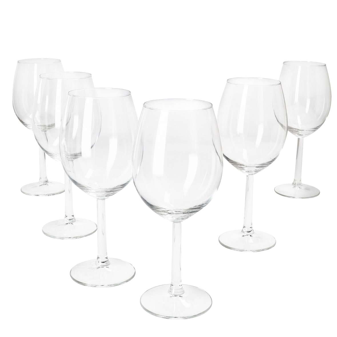 6er Set VINISSI Wasser- & Weingläser 43cl - 031676