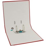 thumbnail of ELBA Smart Pro Ordner Breit DIN A4 80 mm Rot 2 Ringe 100202156 Kunststoff