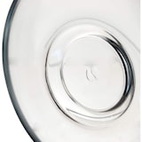 thumbnail of Pasabahce Satz von 6 Teetassen mit Untertasse Linie Basic Glas, Transparent