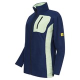 thumbnail of ESD-Fleecejacke mit langem Zip, Damen, marineblau/mint, L