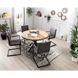 thumbnail of SIT Möbel Tischgestell sternenförmig | Metall antikschwarz | B 85 x T 85 x H 72 cm | 07109-11 | Serie TOPS & TABLES