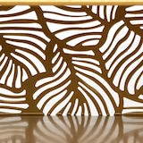 thumbnail of WellHome - Wandregal Holz Metall Rund Gold