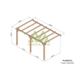 thumbnail of Pérgola de Madera Laminada Adosada  - CÁDIZ