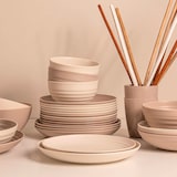 thumbnail of Plastic Forte - Juego de 6 Cuencos Classic de 540 ml Reutilizables. Ideal Fiestas. Grafito