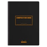 thumbnail of Rhodia 5x Rhodia Composition Book A5, 80 Blatt liniert mit Rand - Schwarz 119219C