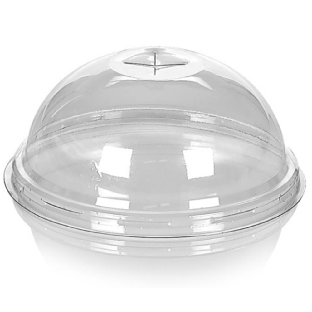 Deckel mit Kreuz für Plastickbecher Dome 95mm 100 Stück