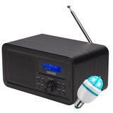 thumbnail of Denver DAB-30BLACK Radio portable 1W RMS - Personnel Numérique Noir, DAB + radio numérique, Fonctionne sur 230V ou piles