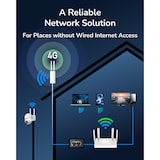 thumbnail of CUDY LT400 Router Wi-Fi 4G Outdoor LTE Cat 4 N300
