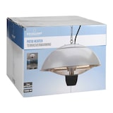 thumbnail of WellHome - Hängender Terrassenheizer mit Silberbeschichtung, 45x45x35cm