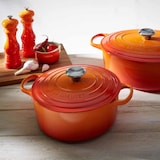 thumbnail of Le Creuset Bräter Signature 26 cm Ofenrot 5,3 L rund