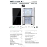 thumbnail of Frigorifico Americano INFINITON AMCB-460CD83WEN, 470 l, 185 cm, Total No Frost, E, Crystal Black