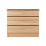 thumbnail of 90.20-K36 Buche Massiv Nachtkonsole für erhöhte Seniorenbetten mit 3 Schubläden