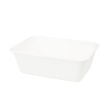 thumbnail of BIOZOYG 50 Stück rechteckige Schalen 650ml, 12x17x6,5cm Einwegschalen Zuckerrohrschalen Bagasseschalen Einweggeschirr Biogeschirr, kompostierbar