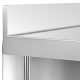 thumbnail of Royal Catering - Royal Catering Meuble bar comptoir - inox - 250 x 60 x 105 cm Comptoir de bar Plan de travail professionnel Table de travail en