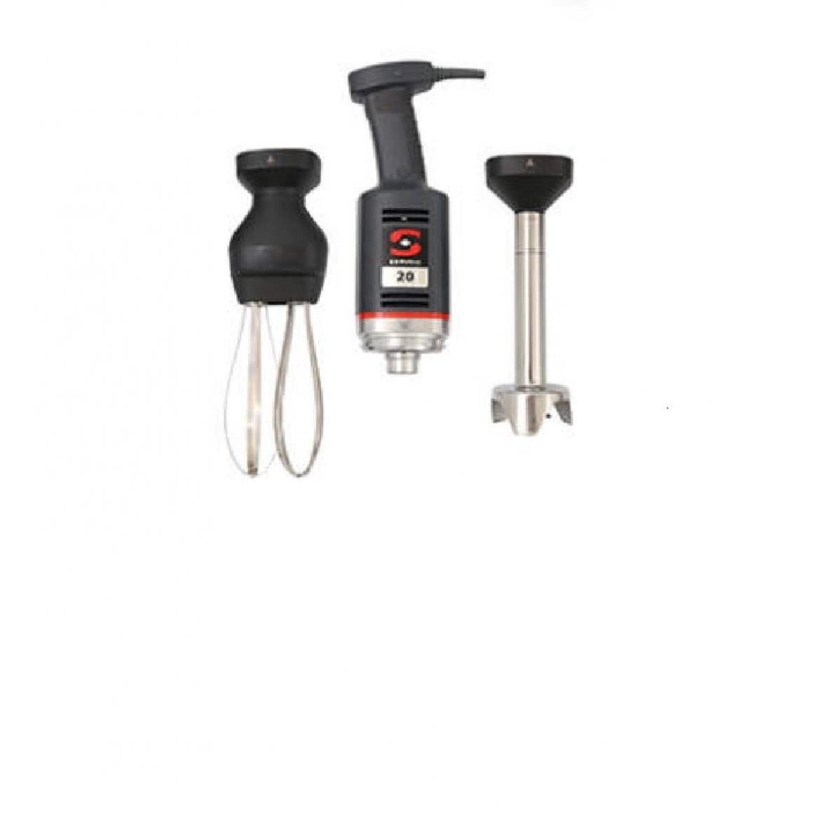 Combinado triturador y batidora de varillas MB-21 de 300 W de Sammic