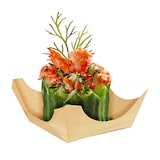 thumbnail of PAPSTAR 50 Fingerfood - Schalen, Holz "pure" eckig 3,5 cm x 10 cm x 10 cm