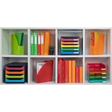 thumbnail of Exacompta - Réf. 113299SETD - Set de 4 corbeilles à courrier COMBO MIDI - 34,6x25,4x24,3 cm - pour format A4+ - Couleurs assorties