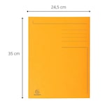 thumbnail of Exacompta 449009E 50x Bedruckte Sammelmap.280g folio Forever beige - Orange