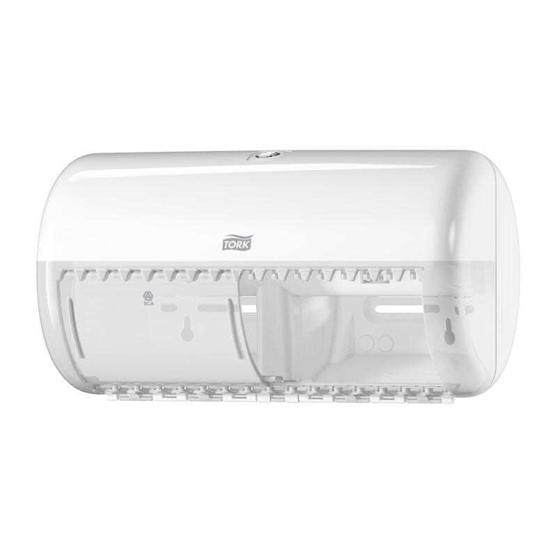 TORK Elevation Toilettenpapier Spender 557000 weiß Kunststoff Kleinrolle