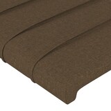 thumbnail of vidaXL Kopfteil mit Ohren Dunkelbraun 83x23x78/88 cm Stoff